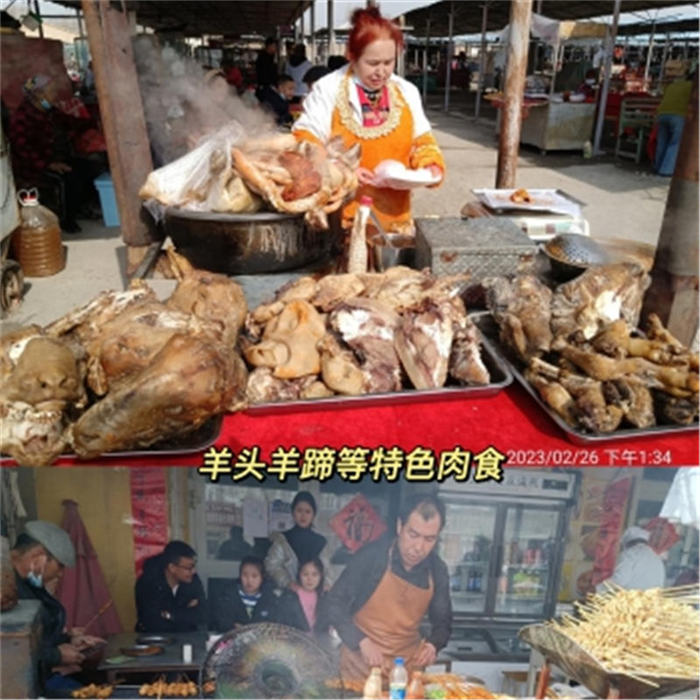Baicheng Bazaar, with all the joys of the human world
